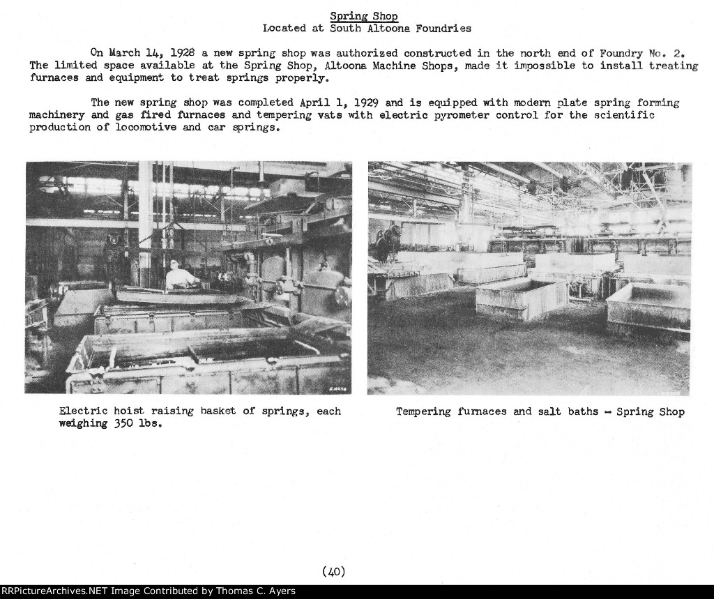 Altoona Works Inspection Report, Page 40, 1946